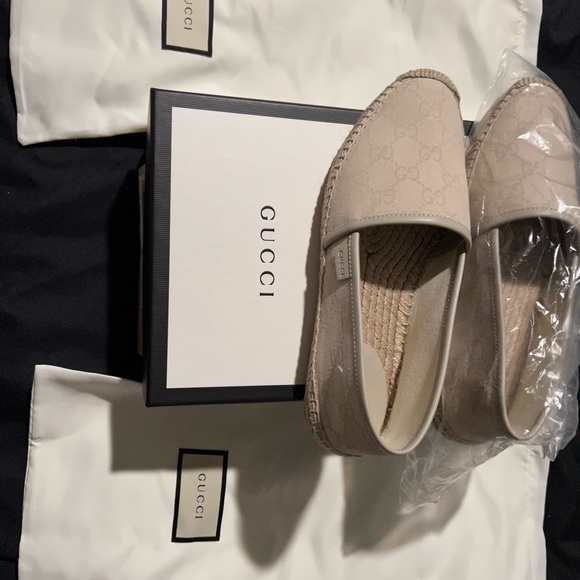 Women’s Gucci Logo Espadrilles - Picture 3 of 4